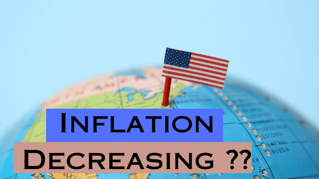 US inflation Decreasing